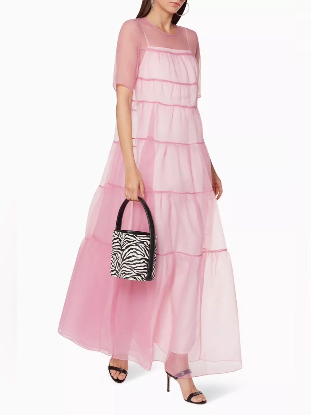 STAUD Hyacinth Maxi Dress Shell Pink NWT $395
Size Large